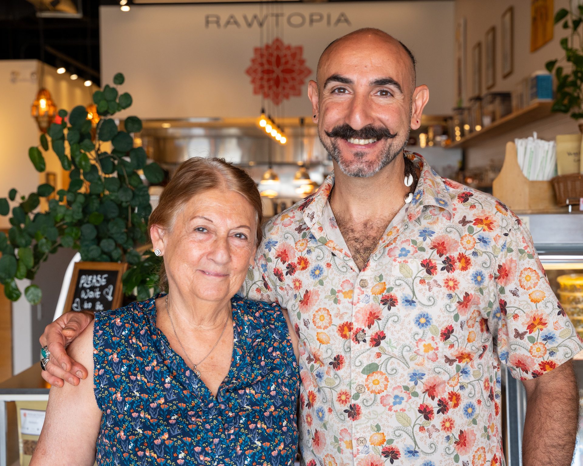 Taste Utah — on camera at Rawtopia